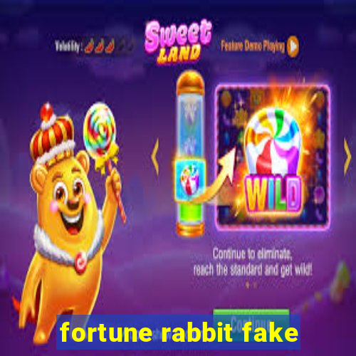 fortune rabbit fake